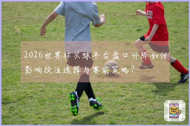2026世界杯买球平台盘口升降如何影响投注选择与赛前策略?